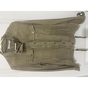 Billy T Women's Utility Jacket in tan, Size Large